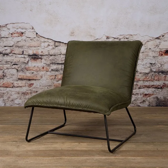 sidd Vilar coffeechair - fabric amazon 17 green groen