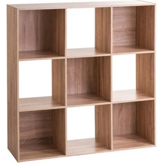 5 Five Simply Smart 5Five Boekenkast 9-Vaks 100,5x32cm - Natuurlijk eiken Beige