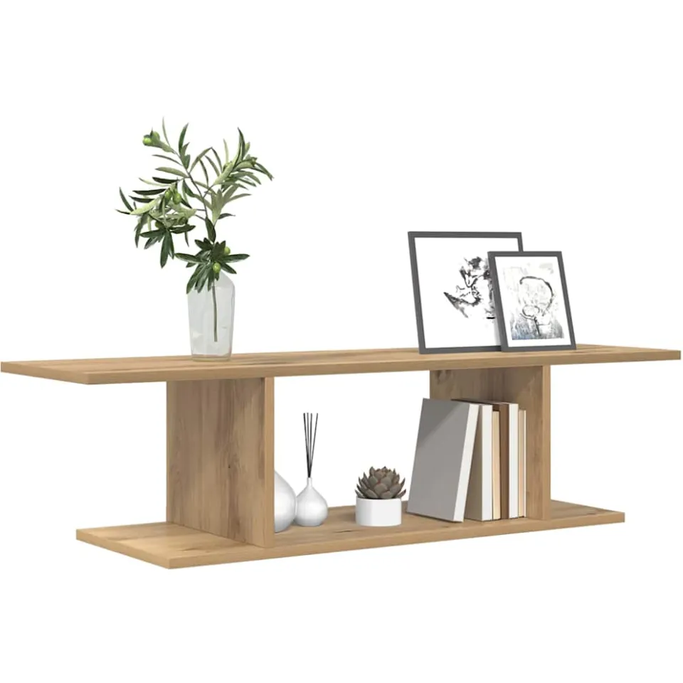 vidaXL Tv-meubelset 103 x 30 x 26,5 cm Bruin Bewerkt hout, foto 3