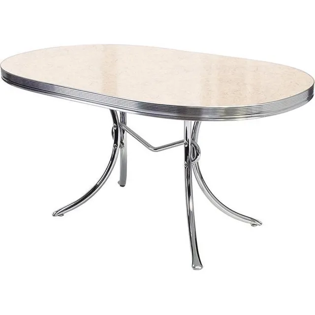 Bel Air Retro Eettafel TO-26 Antique White antiek wit