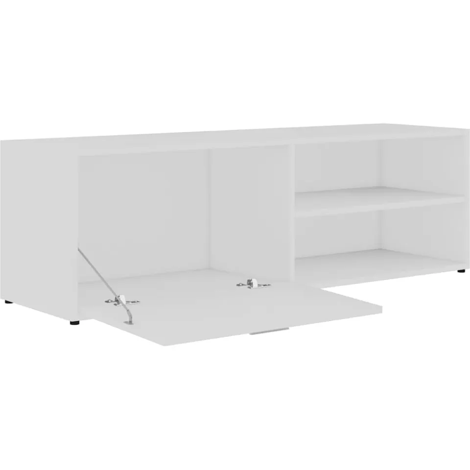 vidaXL Tv-meubel 120x34x37 cm bewerkt hout wit, foto 3