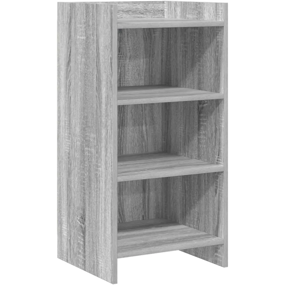 vidaXL Dressoir Grijs Sonoma 40 x 36 x 80 cm Bewerkt hout, foto 3