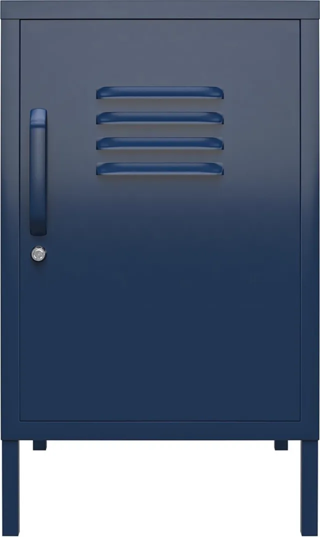 Notio Living Bradford-Accenttafel - 1-deur - Marine Metaal