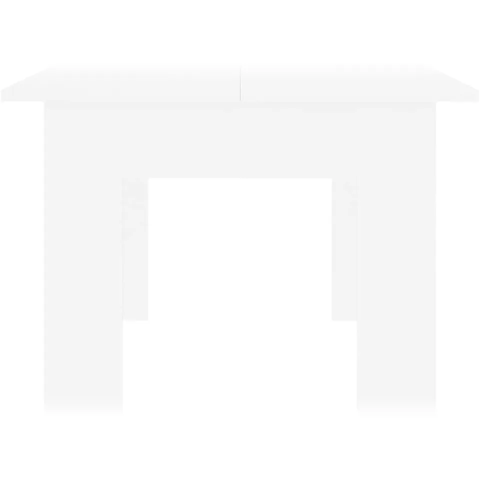 vidaXL Salontafel 100x60x42 cm bewerkt hout wit, foto 3