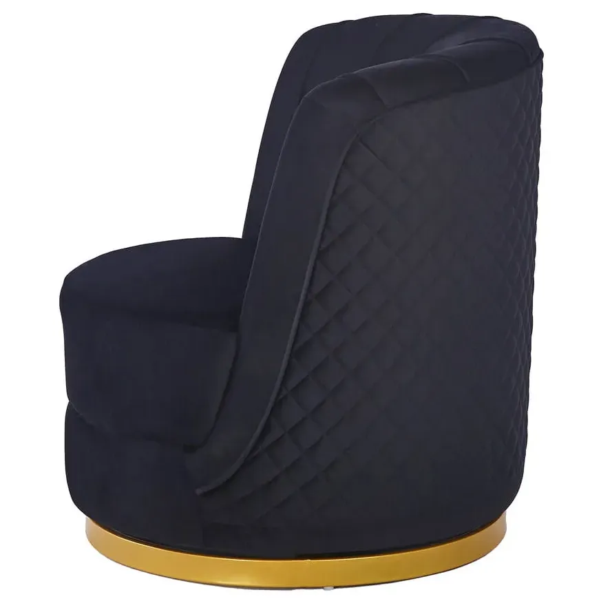 fauteuil Feline donkerblauw groen, foto 3