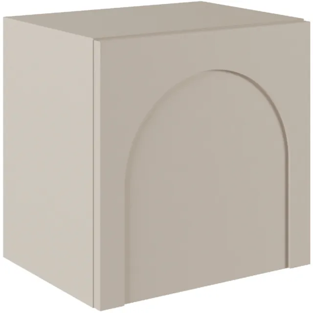 Selsey Arkadia – Nachtkastje en booguitsparing, cachemgrijs, 50 cm Kasjmier grijs