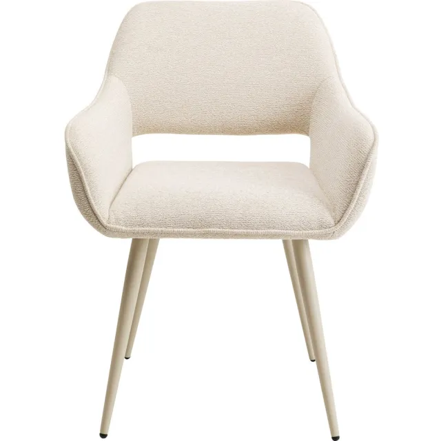 Kare Design Stoel met armleuningen San Francisco creme Kare Design Beige