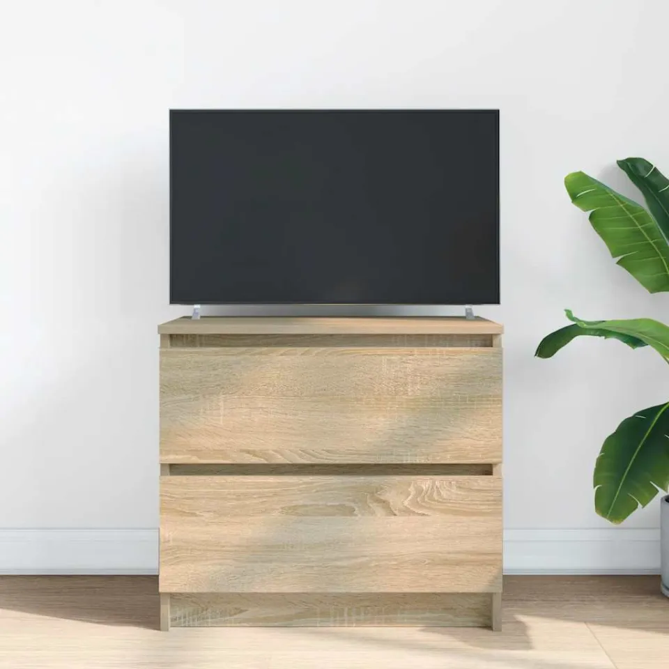vidaXL Tv-meubel 60x35x54 cm bewerkt hout sonoma eikenkleurig, foto 3