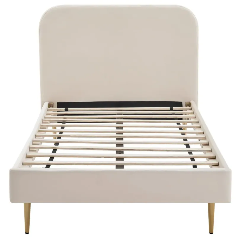 bed Grace zwart Beige
