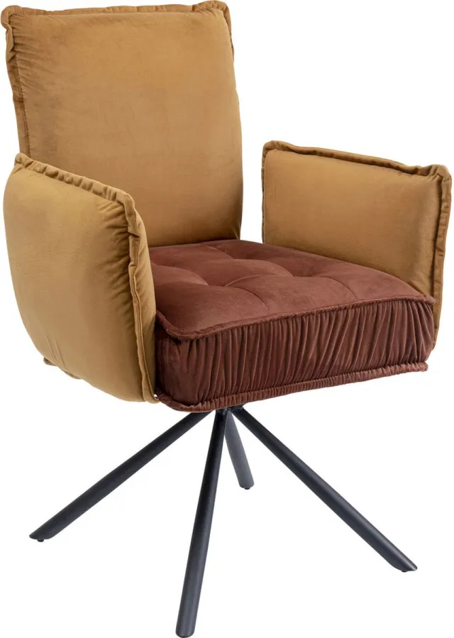 Kare Design Kare Armstoel Chelsea Brown Bruin