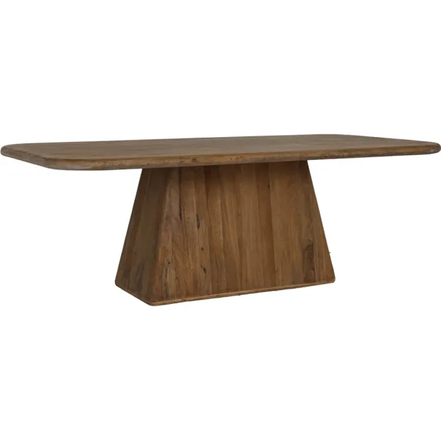 Tower Living Asti Rect. diningtable 220x110 - Mud brown Bruin