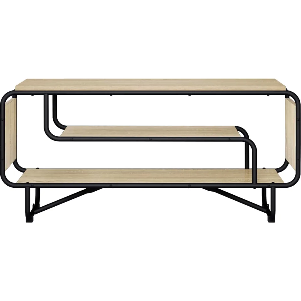 vidaXL TV-standaard 98 x 36 x 45 cm Sonoma Eiken Bruin