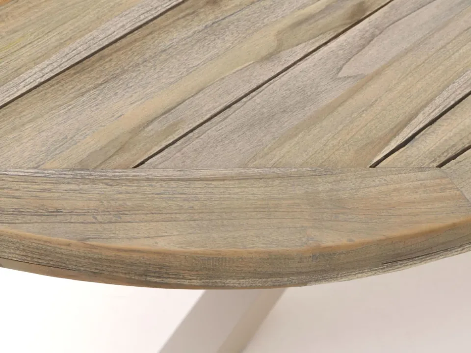 ROUGH Furniture ROUGH-Y Ellips dining tuintafel 200x110cm taupe, foto 4