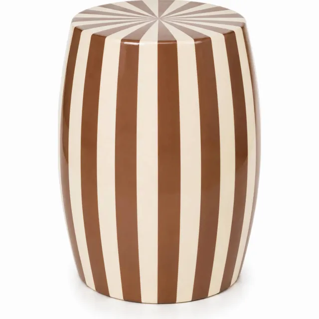 NOUS Living Stripe bijzettafel bruin