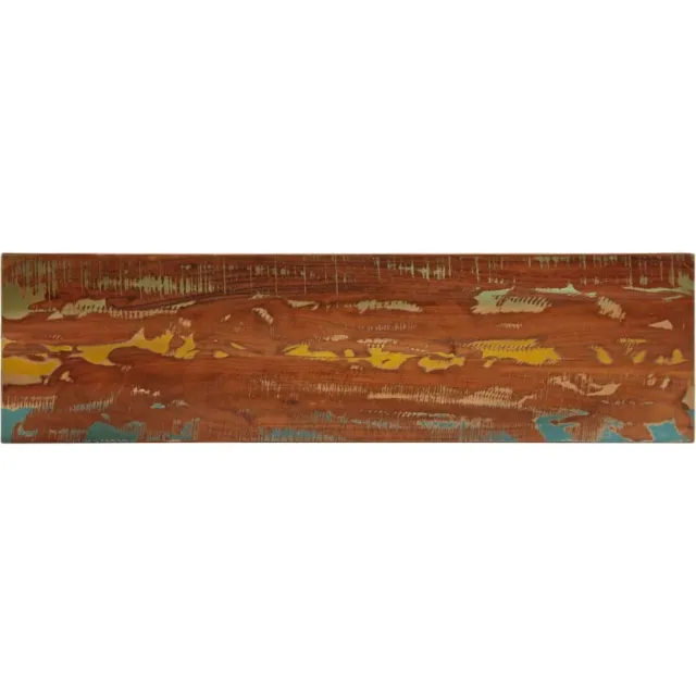 vidaXL Tafelblad rechthoekig 110x30x3,8 cm massief gerecycled hout Bruin