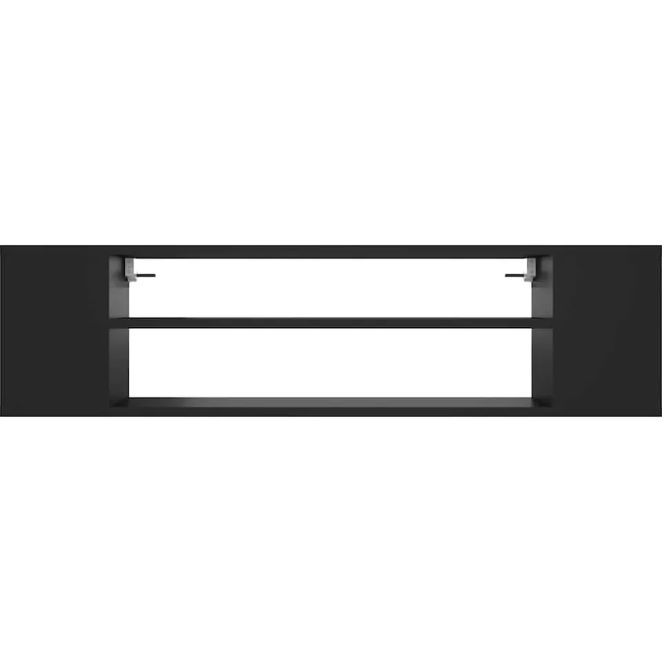 vidaXL Tv-hangmeubel 100x30x26,5 cm bewerkt hout zwart