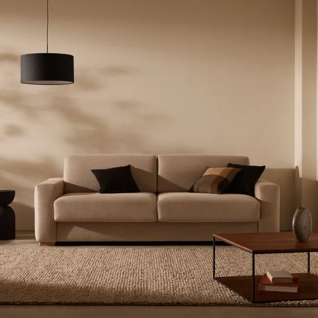 Kave Home Slaapbank 'Anley', kleur Beige