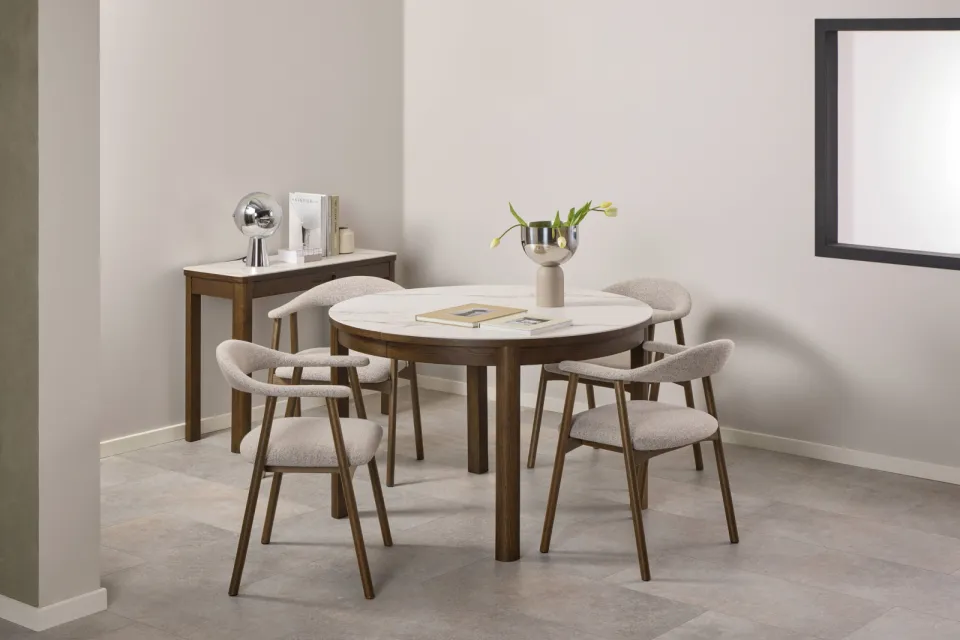 Wehkamp Home eetkamertafel Salar beige, foto 3