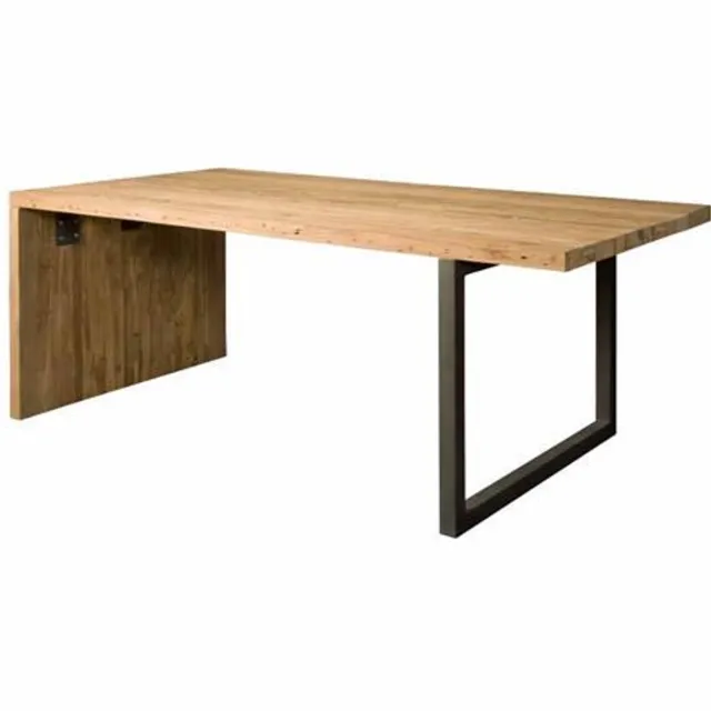 Tower Living Lucca eettafel dichte poot - 240 cm - naturel