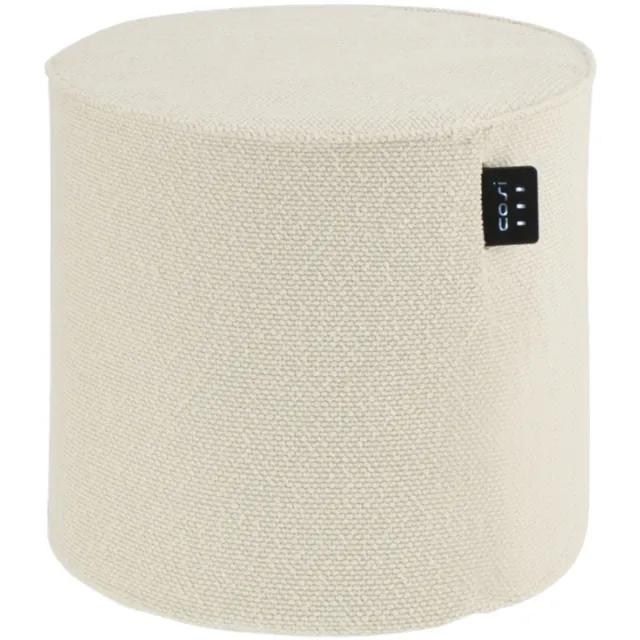 novaro Cosipouf Comfort Teddy 60x38 cm – Verwarmde Poef voor Binnen en Buiten Creme