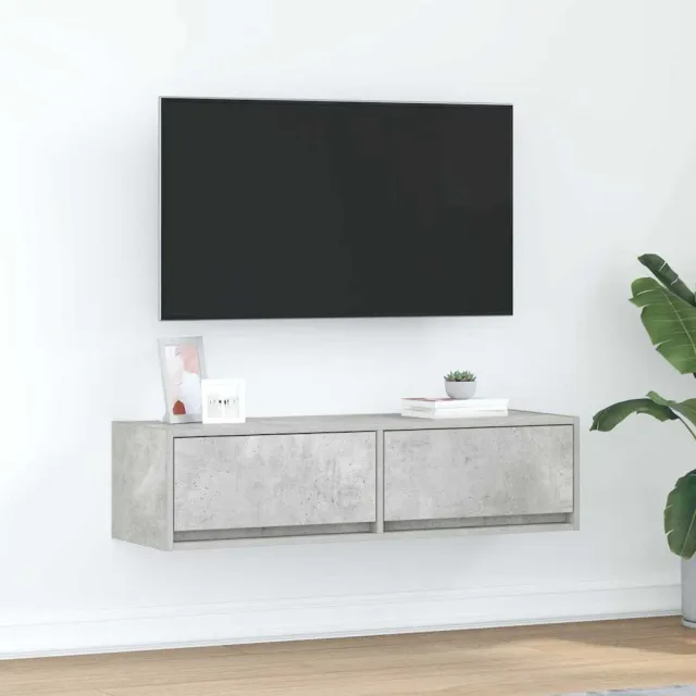 vidaXL TV-kast 100 x 31 x 25,5 cm Betongrijs Bewerkt hout grijs, foto 2