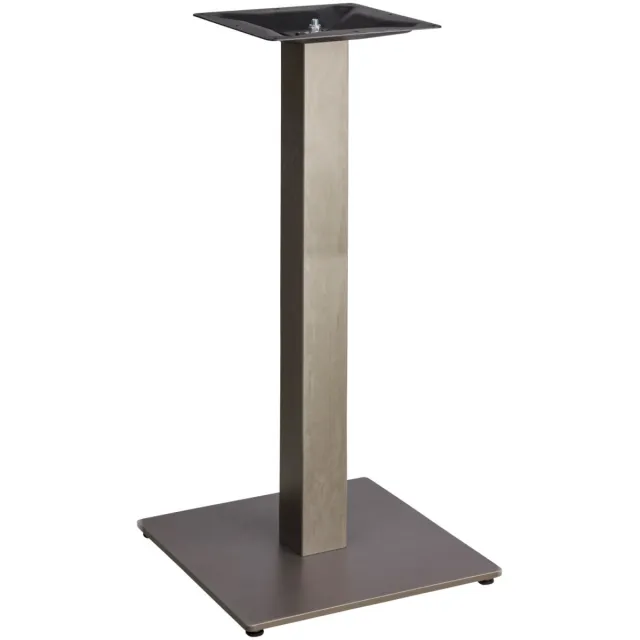Vega Statafelzuil voor binnen Industrio hoekig; 43x43x108 cm (BxLxH); vintage grijs; vierkant