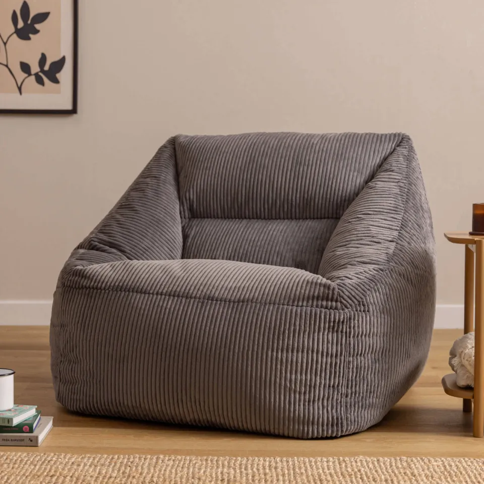 iCON Zitzak Fauteuil Natalia houtskool, foto 3