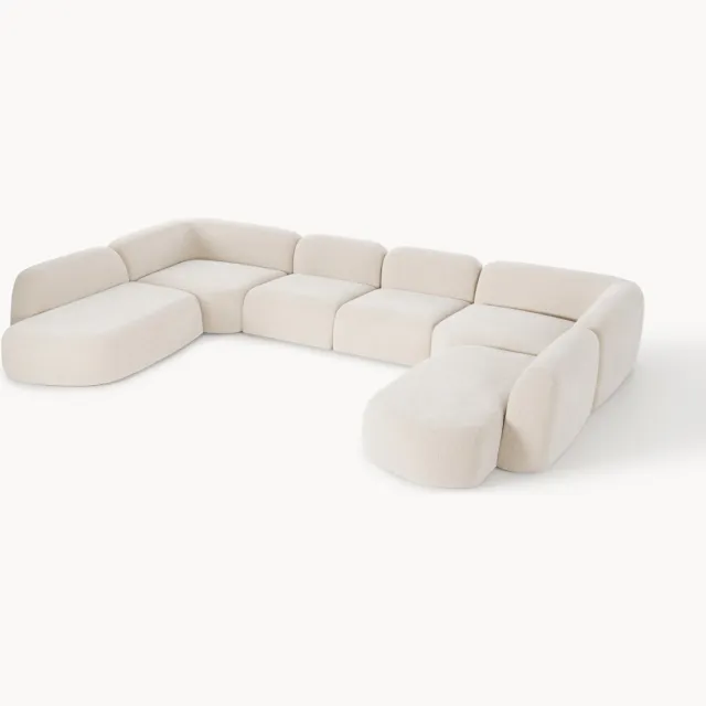 Westwing Collection XL modulaire bank Wolke beige