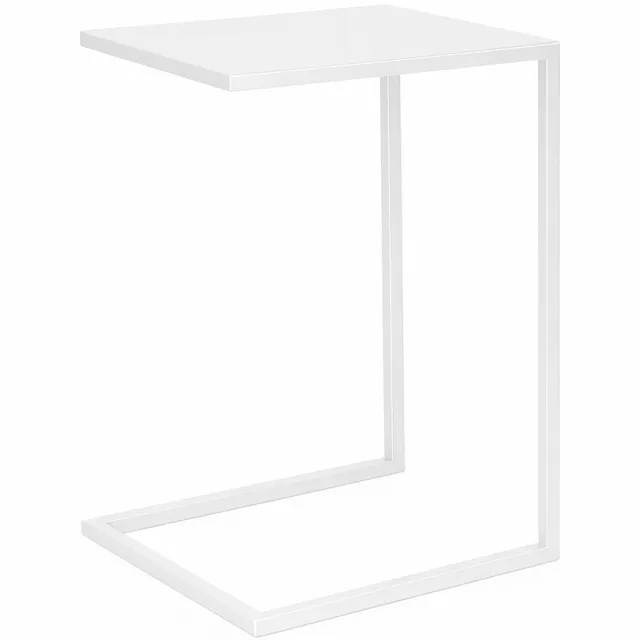 Anwicar Salontafel Loft 60x40x33cm - Bijzettafel - Side Table - Bijzettafeltje wit