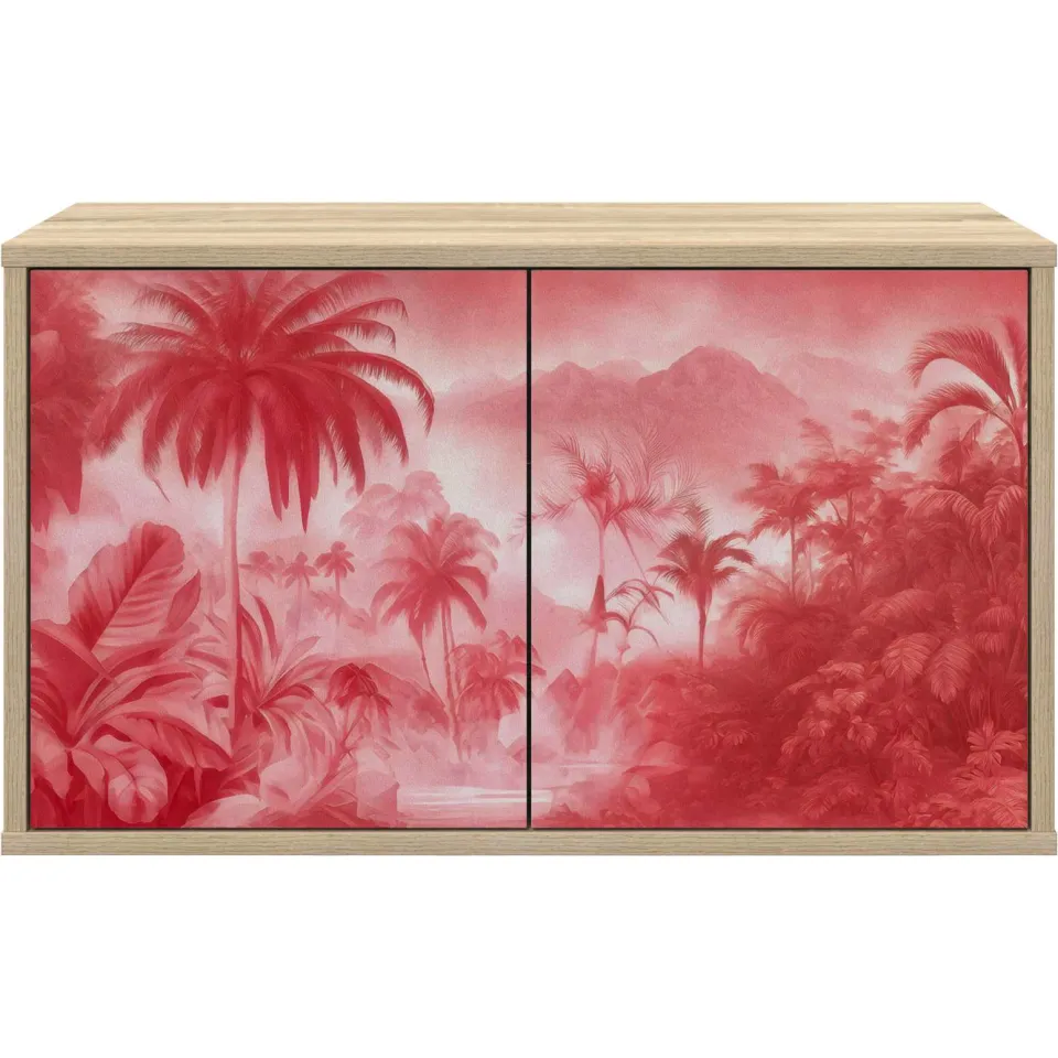 vidaXL Wandgemonteerd tv-meubel AACHEN 69 x 33 x 40 cm Sonoma Eiken, foto 4