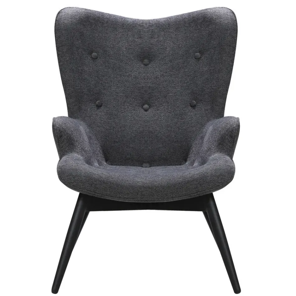 fauteuil Lisanne donkergrijs grijs, foto 2