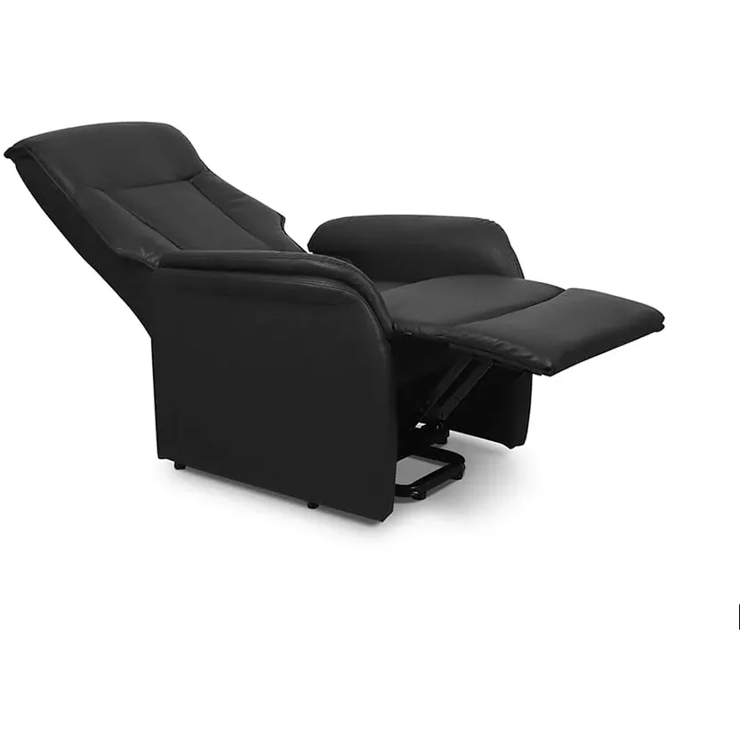relaxfauteuil Francine zwart, foto 6