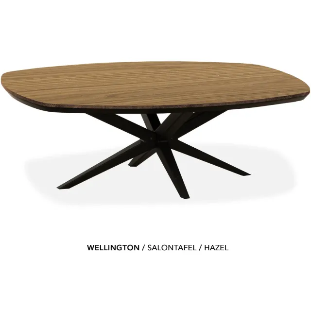Maxfurn Ovale salontafel | Zeer krasvast met verjongde rand| Kleur: Hazel