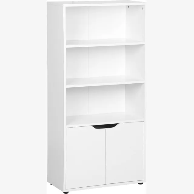 Milton & Oldbrook Boekenkast Vakkenkast 4 Vakken Kells Wit