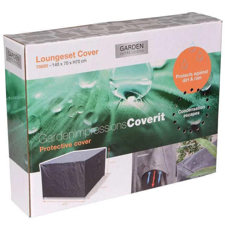 Garden Impressions Coverit loungeset beschermhoes donkergrijs, foto 2