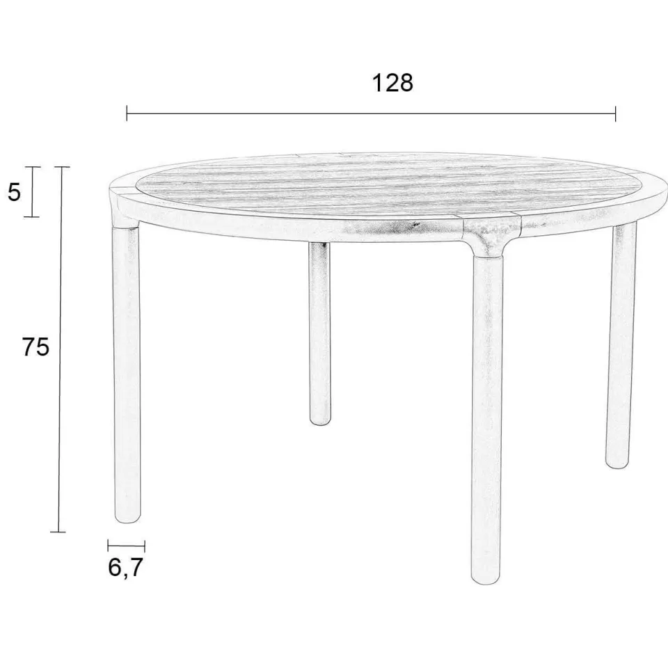 Zuiver eettafel Storm zwart, foto 4