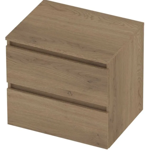 Basic-Line Deck 46 Badmeubelset Greeploos 60x46x58 cm Pure Oak Eiken