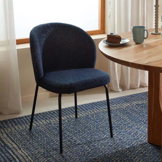 NOUS Living Sem eetkamerstoel navy, foto 2