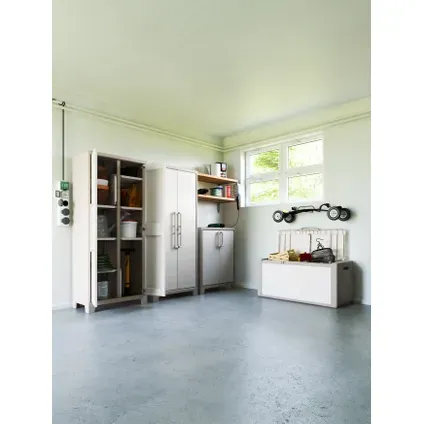Keter Hoge Kast Guilliver Zand Beige | 44x80x182cm, foto 2