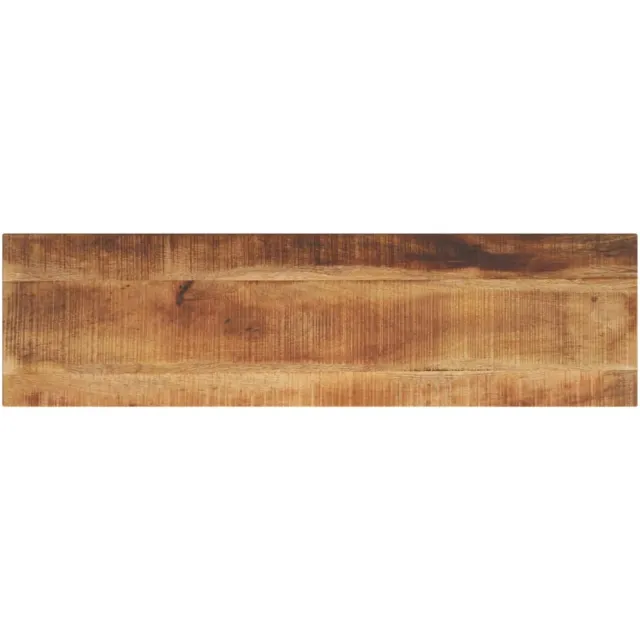 vidaXL Tafelblad rechthoekig 120x20x3,8 cm massief ruw mangohout Bruin
