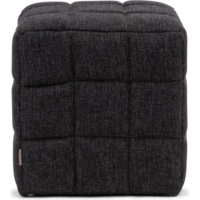 Riviera Maison Thames Footstool Carbon