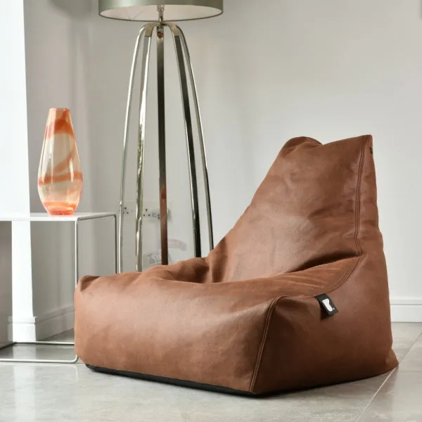 Extreme Lounging zitzak b-bag mighty-b - Luxury - Kastanje, foto 3