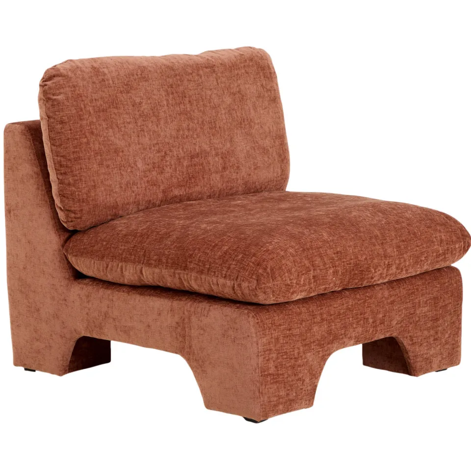 NOUS Living fauteuil Winston Bordeaux