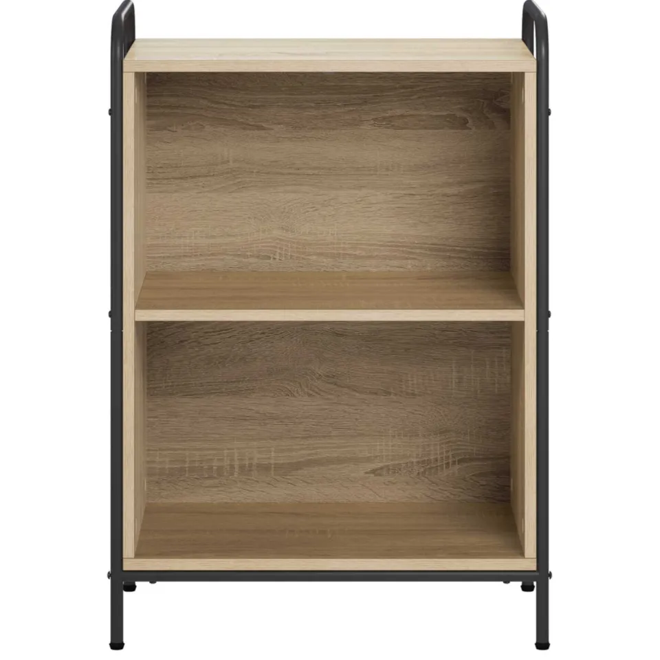 vidaXL Boekenkast 55,5 x 33 x 174 cm Bewerkt hout Sonoma Eiken, foto 2