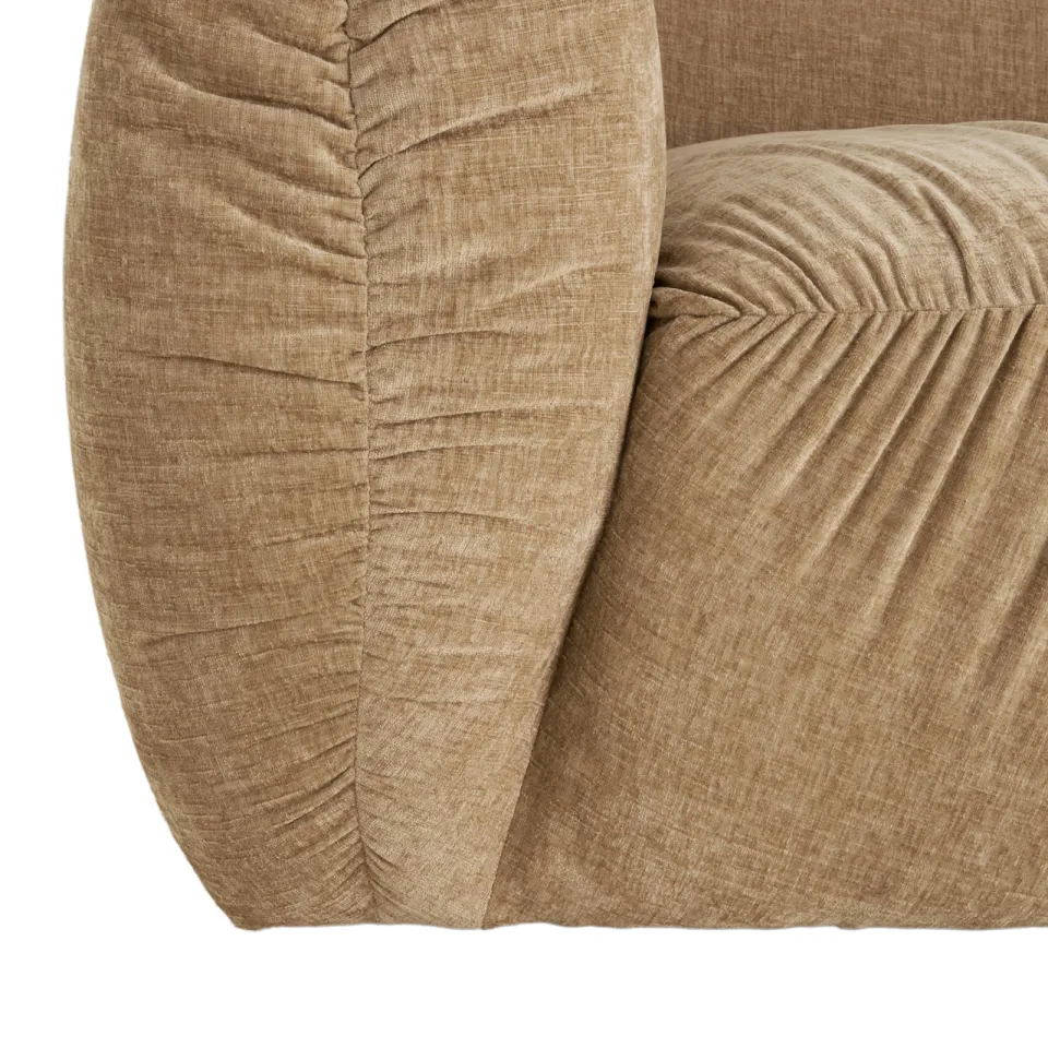 NOUS Living Silke 3-zitsbank beige, foto 5