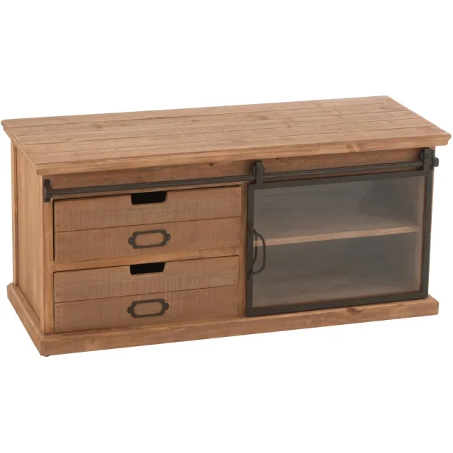J-Line tv kast Sia - hout - naturel