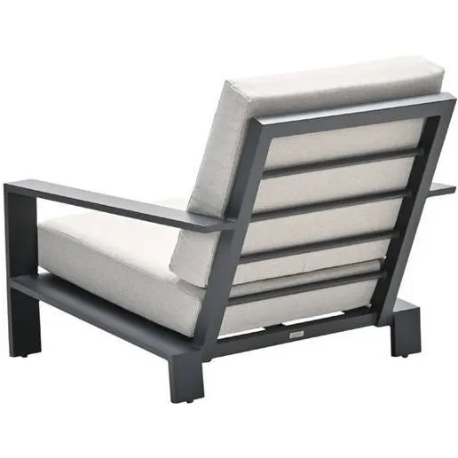 Garden Impressions Lincoln lounge fauteuil GRIJS