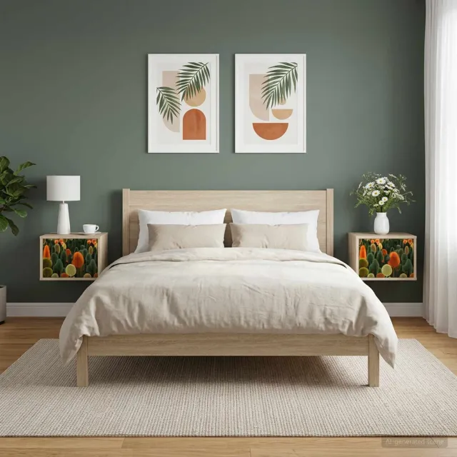 vidaXL Wandkastje ZAANDAM 2 st Sonoma Eiken 36 x 33 x 25 cm Bruin