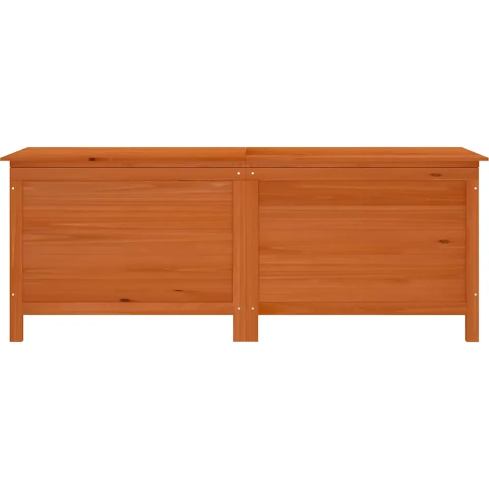 vidaXL Tuinbox 150x50x56,5 cm massief vurenhout bruin, foto 4