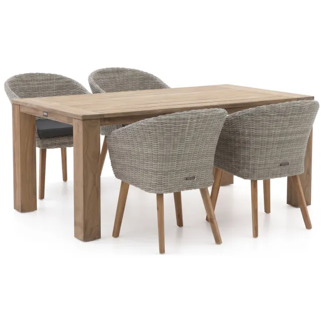 Intenso Furniture Intenso Tropea/ROUGH-X 180cm dining tuinset 5-delig